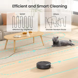 2200Pa Suction Robot Vacuum, 120 Min Runtime, WiFi / App/Alexa