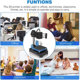 EasyThreed K7 3D Printer Mini Beginner Simple 3D Printer Entry Level Low Noise Desktop 3D Printing Machine For PLA TPU Filament