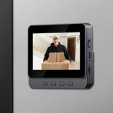 2.4G WiFi HD Doorbell Camera 4.3 Inch IPS Screen Smart Door Bell Waterproof