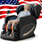 Zero Gravity Full Body Massage Chair with 8 Rollers Air Compression