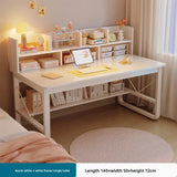 New Model Desk Bookshelf Integrated Student Writing Desk Simple Office Desk