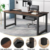 Tribesigns Modern Computer Desk Large Office Desk Computer Table Study Writing Desk