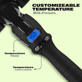 Three Barrel Hair Waver Curling Iron 1.1 Inch Beach Waves Adjustable Temperature Hair Curler Babe Waves