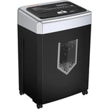 Heavy duty 15sheet office paper shredder with 40minute continuous operation ideal for home office
