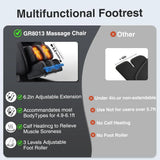 APP Controlled Full Body Massage Chair | Shiatsu & Zero Gravity | Foot Roller