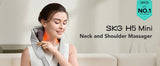 SKG H5 Mini Neck and Shoulder Massage with Heat for Back, Shoulder, Legs