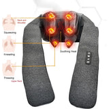 5D Neck and Shoulder Massager with Heat and Armrests for Tired Muscles