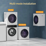 Portable Clothes Dryer, 1400W Fast Drying Front Load Tumble Laundry Dryer MD DC PRINT