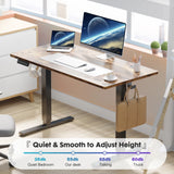 JHK 63x24 Inch Electric Standing Desk Ergonomic Height Adjustable
