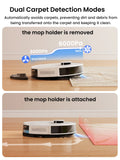 LEFANT M2L Plus Robot Vacuum Cleaner with Mapping, 6000Pa Suction