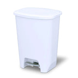 Glad 20 Gallon Trash Can - Plastic Kitchen Waste Bin with Odor Protection of Lid -Hands Free with Step