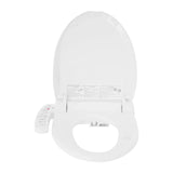 Elongated Heated Bidet Toilet Seat with Self-Cleaning Nozzle, Multiple Wash Modes,Self-Cleaning Nozzles, Soft Close Lid