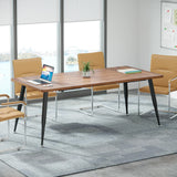 Tribesigns 6FT Conference Table, Rectangular Meeting Room Tables,