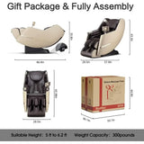 2026 SL-Track Zero Gravity Shiatsu Massage Chairs Full Body and Recliner
