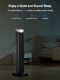 41' Quiet Tower Fan for Bedroom, 90° Oscillating Floor Fan with Remote