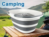 Collapsible Mop Bucket with Handle for Cleaning 16L(4.2 Gallon)et for Windows Cleaning Car Washing