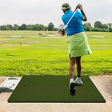 5x5ftGolf Hitting Mat 35mmGolf Practice Mat for Backyard Garage