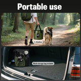 Portable Camping Shower, 6000mAh Rechargeable Shower Pump, Large Capacity Foldable Bucket,