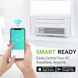 10,000 BTU Smart Inverter Window Air Conditione, Cools 450 Sq.Ft,
