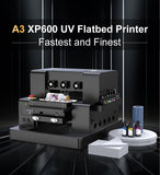 US/EU Stock A3 XP600 UV Printer A4 L805 UV Flatbed Printing Machine For Pen Metal Wood Acrylic UV DTF Printer UV Sticker Printer