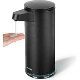 Automatic Soap Dispenser Type-C Rechargeable, Stainless Matte Black,