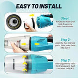 Cordless Vacuum Cleaner with Makita 18V Battery Handheld for Home Car
