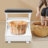Foot Bath Stool Foot Rest Pedicure Manicure Funiture Trolley Footbath
