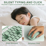 SGIAWETA-Wireless Keyboard and Mouse Combo, Full-Sized Wireless Keyboard