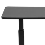 25.59-40.35inch Adjustable Overbed Bedside Table 4 Wheels Pneumatic Mobile Standing Desk Laptop Desk Hospital Home Use