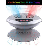Nail Lamp 400W Air Nail Dryer Nail Fan Hair Dryer for Hands and Feet Nail Polish Automatic Sensor Warm Cool