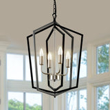 4 Light Luxury Chandeliers Farmhouse Industrial Pendant Lighting Classic Lantern