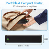 Portable Printers Wireless Inkless Thermal A4 Label Maker US Letter/A4/A5/B5 Android iOS Phone & Laptop