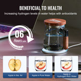 SucceBuy 400ML Hydrogen Water Cup Hydrogen Generator SPE Technology Hydrogen Water