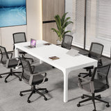 Large 6.5ft Conference Room Table, 78.74" W x 27.56" D Office Meeting Desk for Boardroom