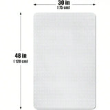 Office Chair Mat for Carpeted Floors Desk Mats 48"X30" for Rolling Desk