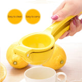 Home Manual Lemon Squeezer Aluminum Alloy Hand Pressed Orange Fruit Juicer