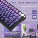 MAMBASNAKE x ATTACK SHARK X85 Gasket Mechanical Keyboard with Knob