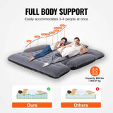 Full Size Truck Beds Inflatable Air Mattress with 12V Air Pump 2 Pillow