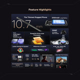 DOOGEE Blade10 Ultra Rugged Phone 6.56'' Display 10.7mm Ultra-thin
