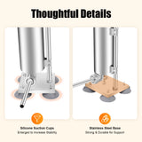 Hand-crank Sausage Stuffer Filling Machine| 6 Lbs Stainless Steel Sausage Maker