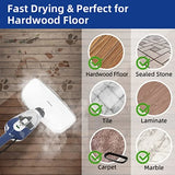 Steam Mop - 10-in-1 Detachable MultiPurpose Floor Steamer for Hardwood
