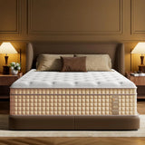 14 Inch Hybrid Queen Size Mattresses-Extra Hip/Shoulder/Lumbar Support