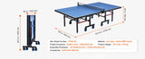Indoor MDF Portable Table Tennis Table Foldable Ping Pong Table with Net