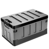 60L Car Trunk Storage Box Large Capacity Outdoor Camping Storage Box Car Trunk Sorting Box for SUV Cars Stowing Tidying