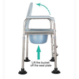 Raised Toilet Seat High Toilet Seat Height Adjustable Elevated Toilet Seat Stainless