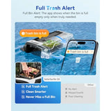 24/7 Solar Powered Automatic Electric Pool Skimmer Robot with APP Support