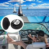 Herdio 4 Inch 160W Home In-Wall Ceiling Waterproof Speaker Surround Sound Speaker for Kitchen Bathroom