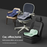Coccyx Memory Foam Chair Orthopedic Pillow Office Seat Pad Hemorrhoid Treat Car Seat Big Cushion