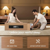 14 Inch Hybrid Queen Size Mattresses-Extra Hip/Shoulder/Lumbar Support