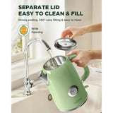 Electric Kettle 1.8L with Temperature Gauge, 1500W ast Boiling Electric Tea Kettle